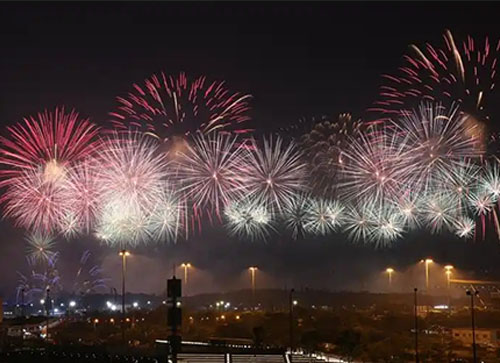 大田县焰火晚会